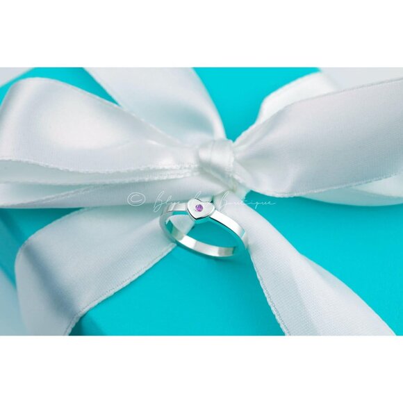 Tiffany & Co. Ring Paloma Picasso "Crown of Hearts" Heart Band Size 6 - Picture 5 of 7